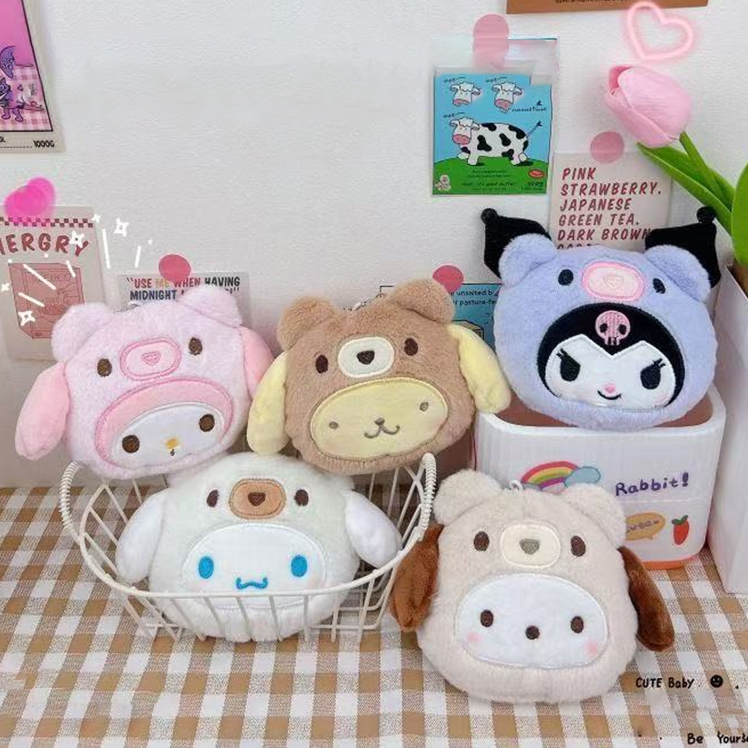 Peluş bozuk para cüzdanı kolye - Lip Balm incelemesi ve fiyatı