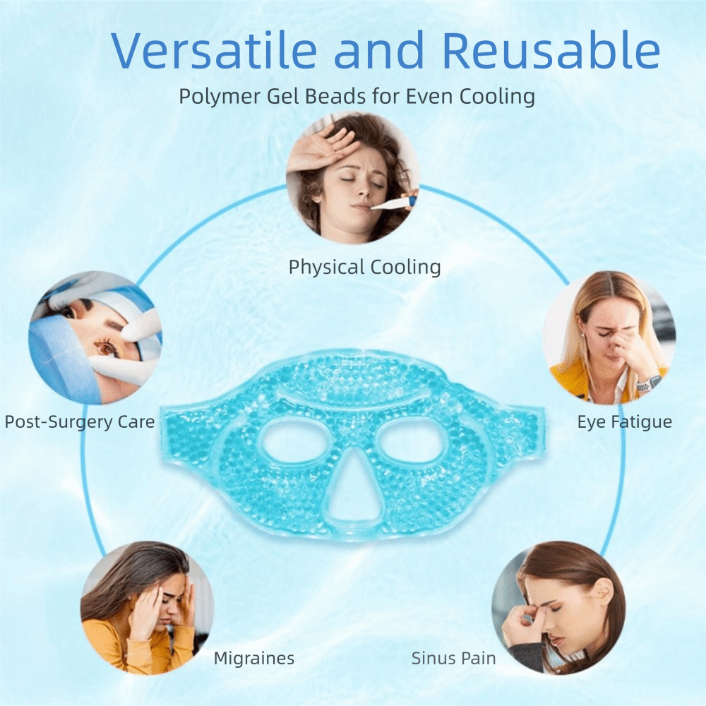YENİ Jel Boncuklu Kompres Buz  - Face Mask Skincare incelemesi ve fiyatı